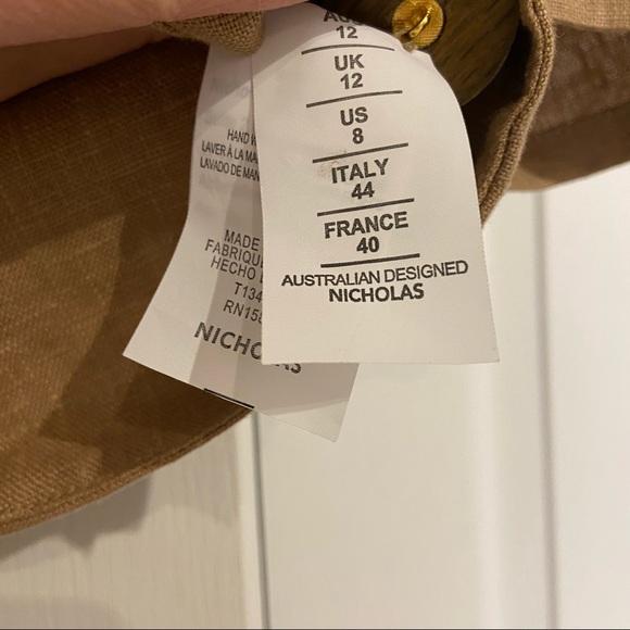 NICHOLAS LINEN CROP TOP - Picture 7 of 12